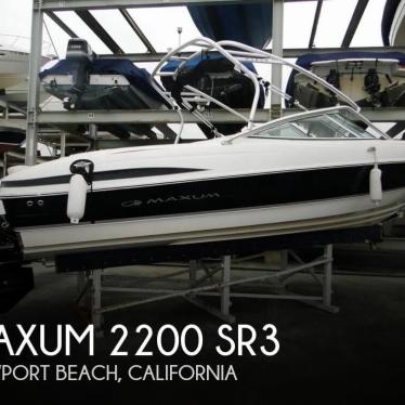 2008 Maxum 2200 sr3