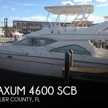 1999 Maxum 4600 scb