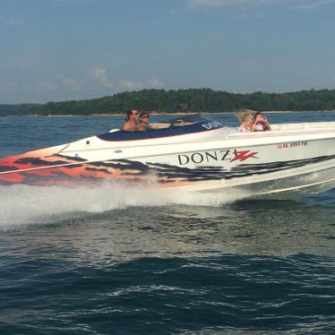 2001 Donzi zxo open bow