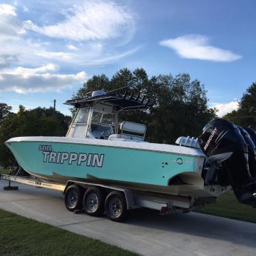 2003 Fountain 34' center console