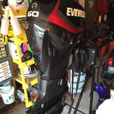 2015 Evinrude 60 hp e-tec