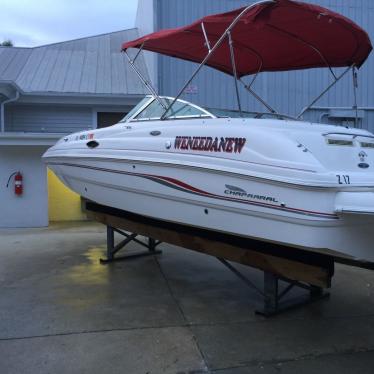 2001 Chaparral 232 sunesta deck boat