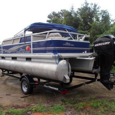 2013 Sun Tracker fishin' barge dlx 20