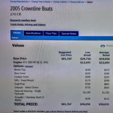 2005 Crownline