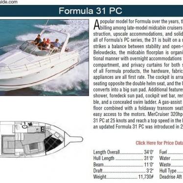 1996 Formula 31 pc