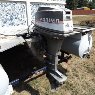 1987 Sun Tracker pontoon