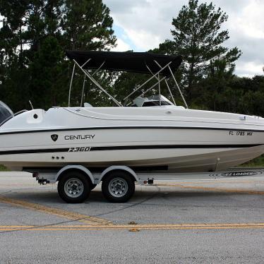 2002 Century 2360 coastal deck