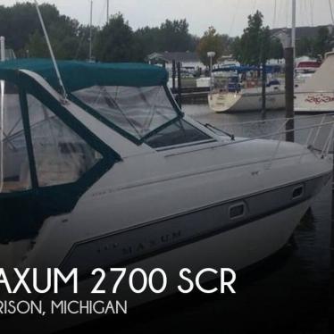 1995 Maxum 2700 scr