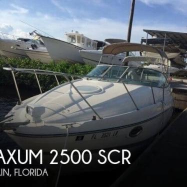 2001 Maxum 2500 scr