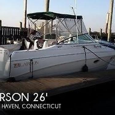 1996 Larson cabrio 260 mid cabin