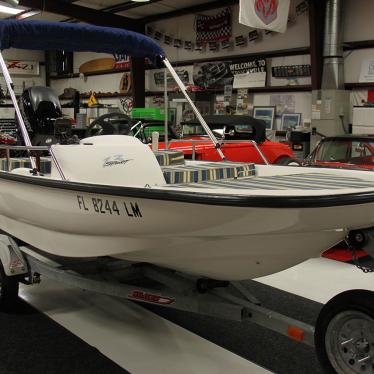 2001 Boston Whaler 13 sport bimini top new mercury 40