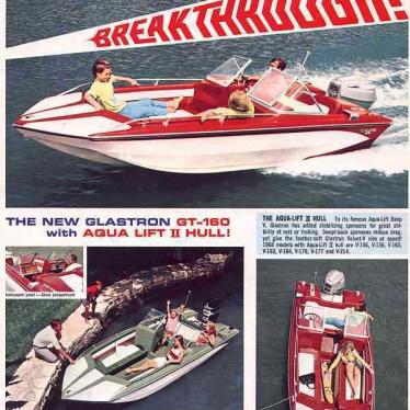 1969 Glastron gt 160 bow rider