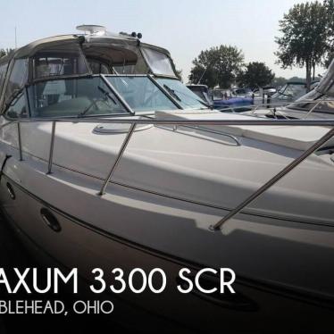 2001 Maxum 3300 scr