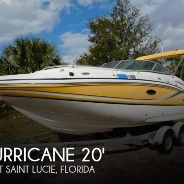 2013 Hurricane 2000 sundeck