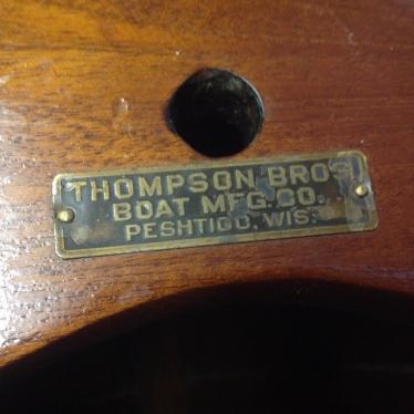1945 Thompson wood boat