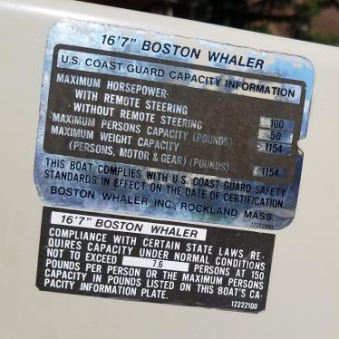 1978 Boston Whaler montauk
