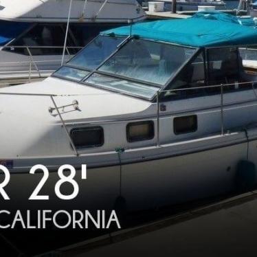 1986 Carver 2807 riviera aft cabin