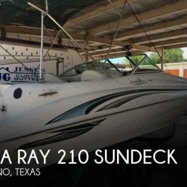 2001 Sea Ray 210 sundeck