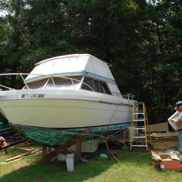 1978 Bayliner flying bridge