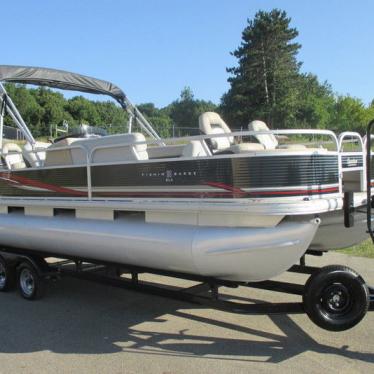 2012 Tracker 24 fishin barge dlx