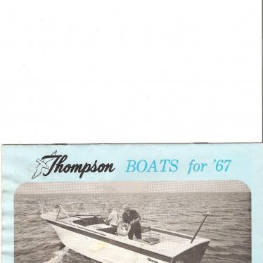 1967 Thompson offshore camper