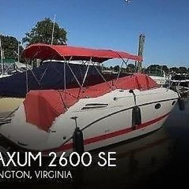 2006 Maxum 2600 se