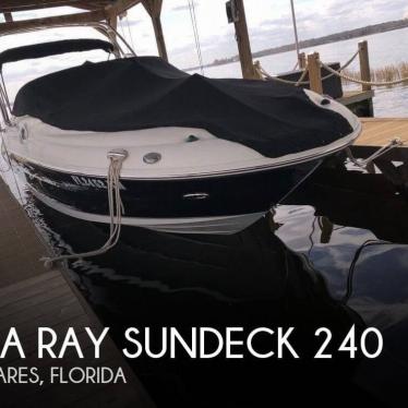 2007 Sea Ray sundeck 240