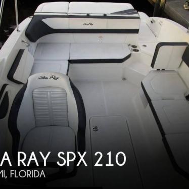 2017 Sea Ray spx 210