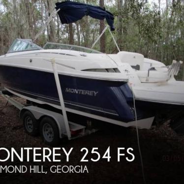 2008 Monterey 254 fs