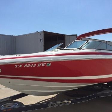 1997 Cobalt 232 bowrider red & white