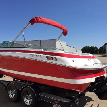 1997 Cobalt 232 bowrider red & white