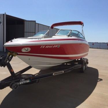 1997 Cobalt 232 bowrider red & white