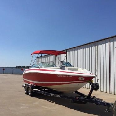 1997 Cobalt 232 bowrider red & white