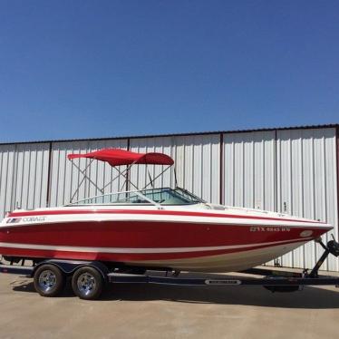 1997 Cobalt 232 bowrider red & white