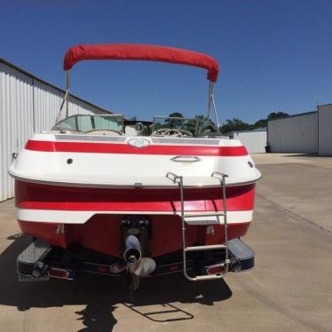 1997 Cobalt 232 bowrider red & white