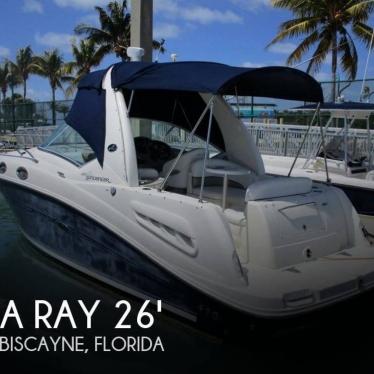 2006 Sea Ray 260 sundancer