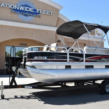 2012 Sun Tracker bass buggy 18 dlx pontoon