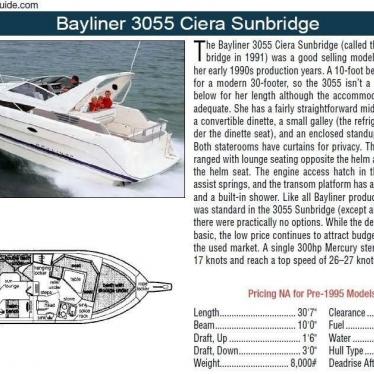 1994 Bayliner 3055 ciera