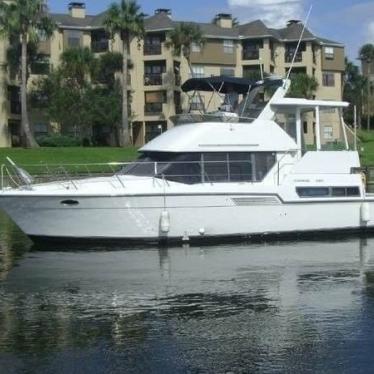 1995 Carver 390 cockpit motor yacht