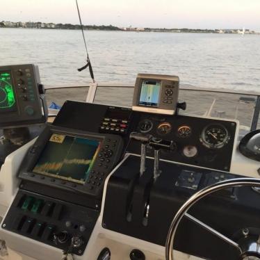 1995 Carver 390 cockpit motor yacht