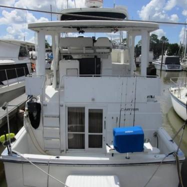 1995 Carver 390 cockpit motor yacht