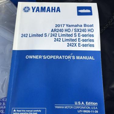 2017 Yamaha ar240