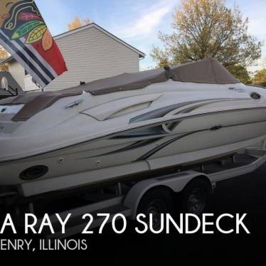 2002 Sea Ray 270 sundeck