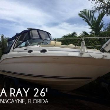 2003 Sea Ray 260 sundancer