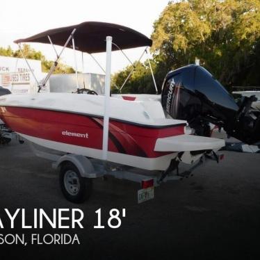 2017 Bayliner element 180 xl