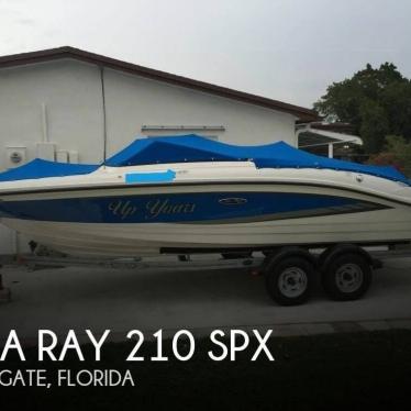 2016 Sea Ray 210 spx