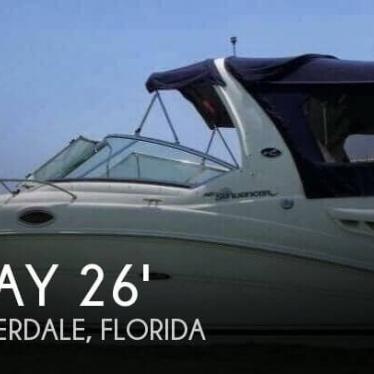 2006 Sea Ray 260 sundancer