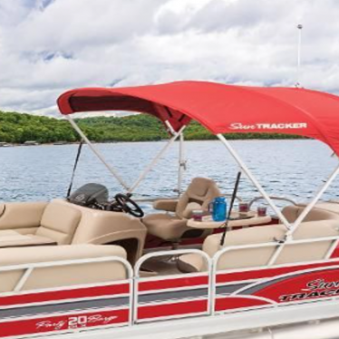 2016 Sun Tracker 20' dlx party barge