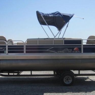 2016 Sun Tracker fishin barge - 20 dlx