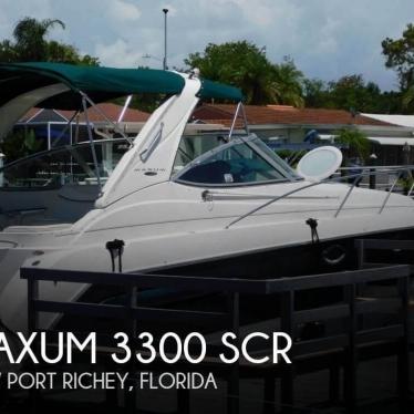 2002 Maxum 3300 scr